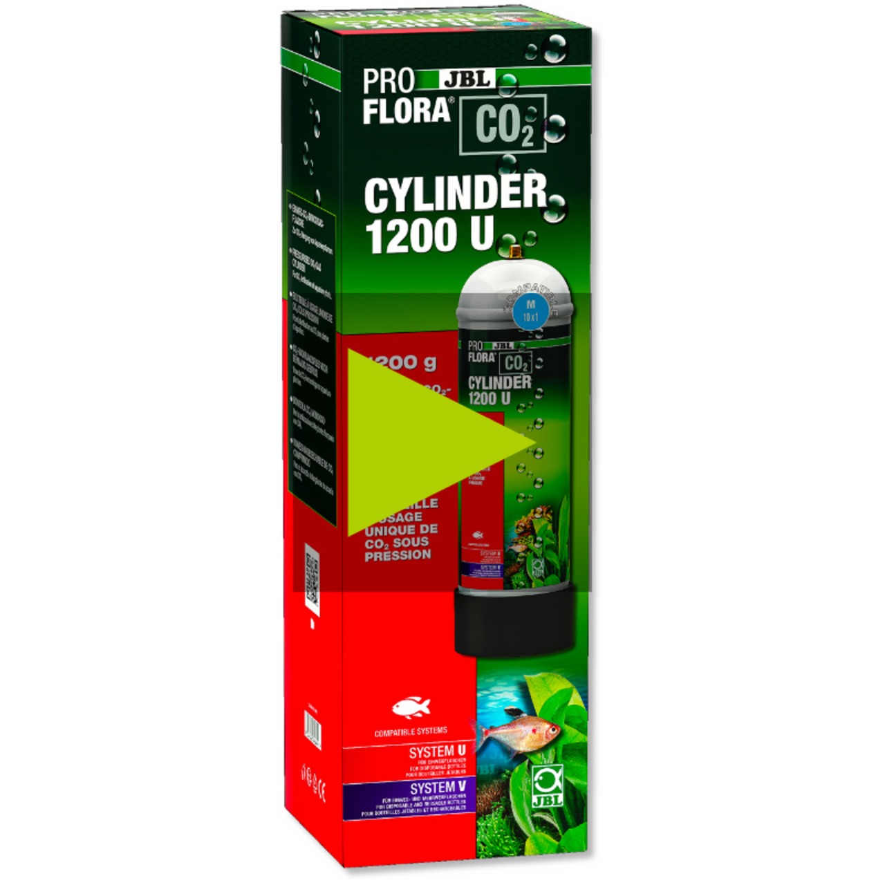 JBL ProFlora CO2 Cylinder 1200 U
