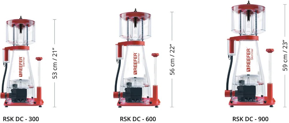 red-sea-reefer-dc-skimmer-groessen