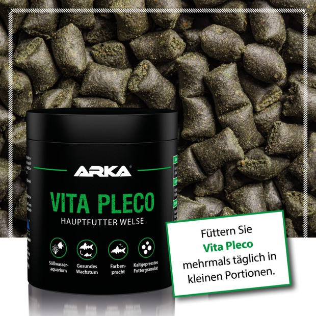 ARKA Vita Pleco Welsfutter 250 ml