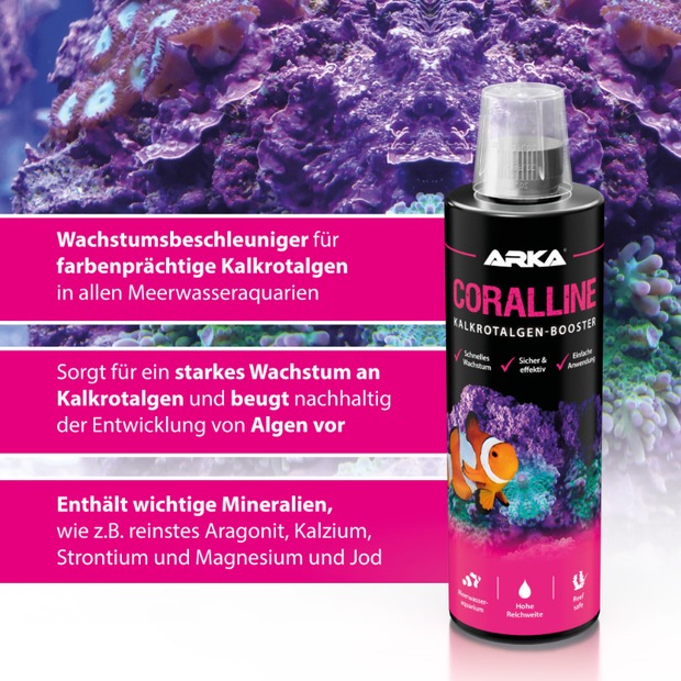 Arka Coralline Kalkrotalgen + 236ml
