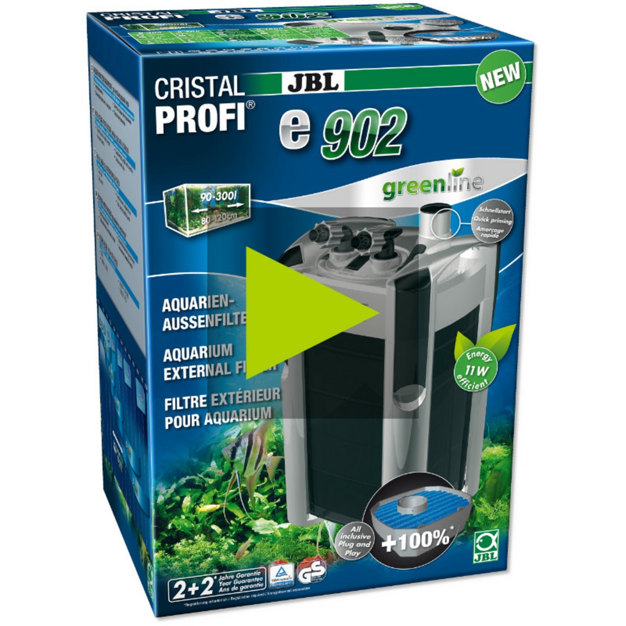 JBL CristalProfi e902 greenline