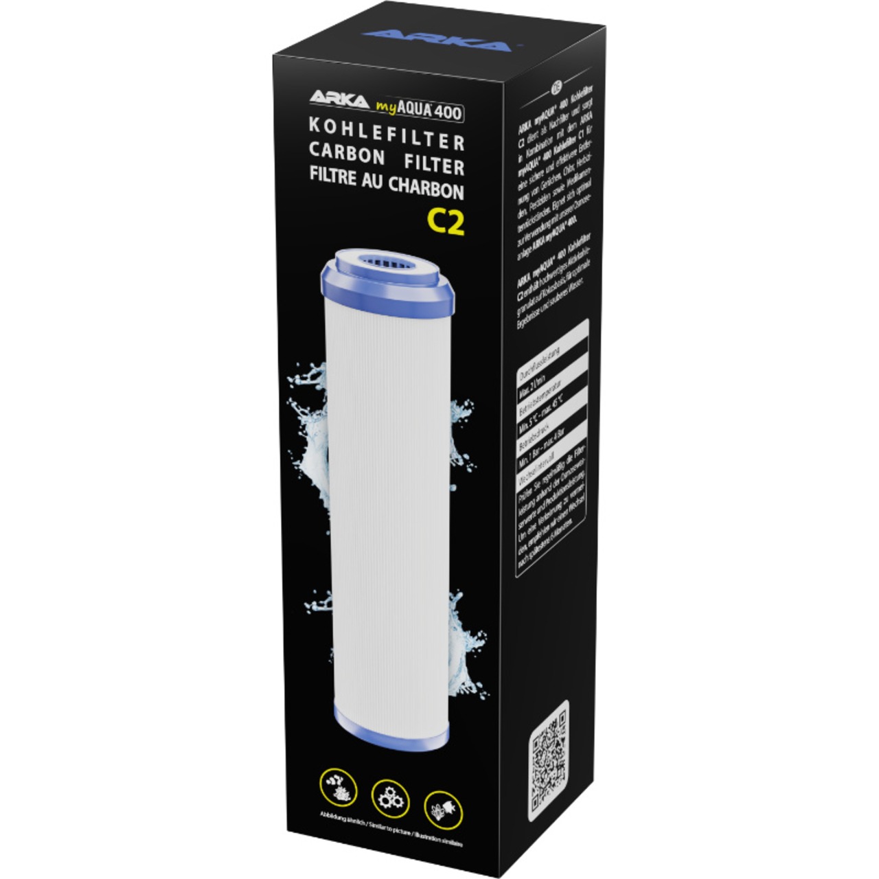 Arka myAqua 400 Kohlefilter C2