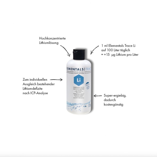 Fauna Marin Elementals Trace Li 250 ml