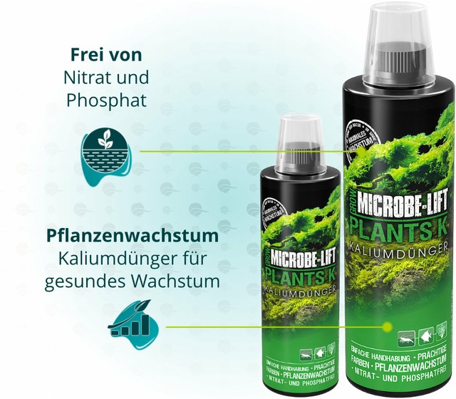 Dieses Bild zeigt die Eigenschaften von Arka Plants K - Kaliumdünger