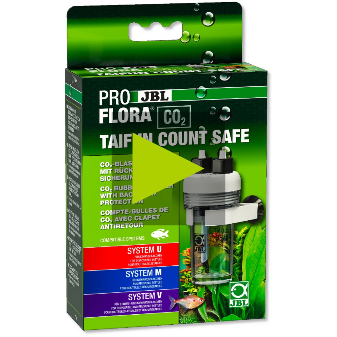 JBL ProFlora CO2 Taifun Count Safe