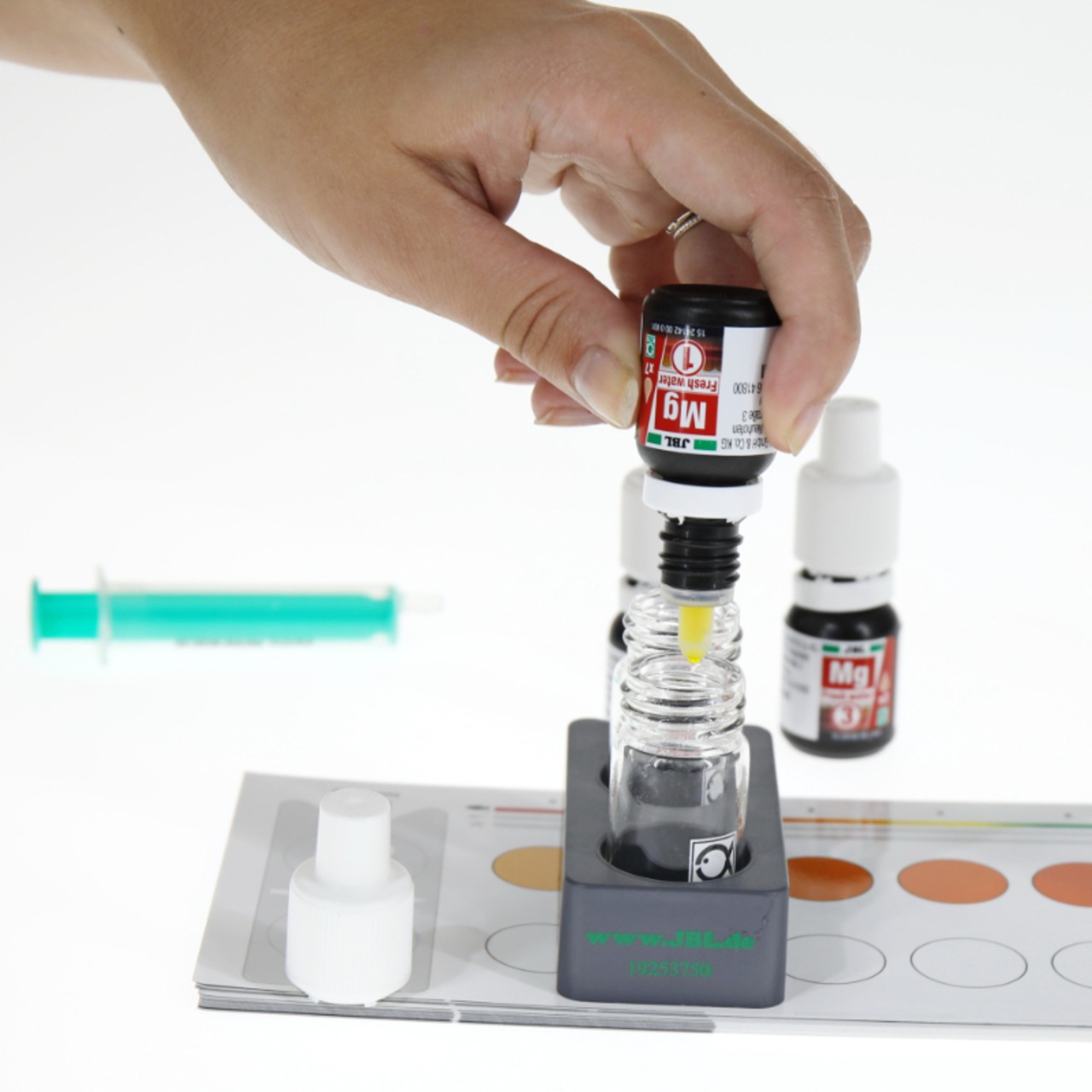 JBL Magnesium Wassertest