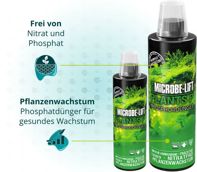 Dieses Bild zeigt die Eigenschaften von Arka Plants P - Phosphordünger